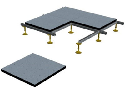 Doppelb&ouml;den Calciumsulfat, St&uuml;tzen/C-Profile