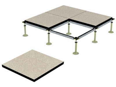 Doppelb&ouml;den Calciumsulfat, St&uuml;tzen/Rasterst&auml;be SL