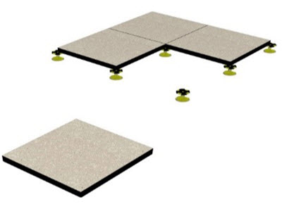Doppelb&ouml;den Calciumsulfat, St&uuml;tzen, niedrig, SL