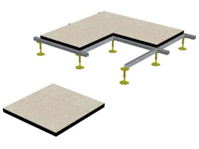 Doppelb&ouml;den Calciumsulfat, St&uuml;tzen/C-Profile, SL