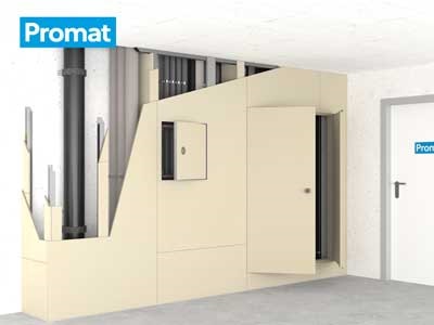 Promat Brandschutzw&auml;nde Bild 2